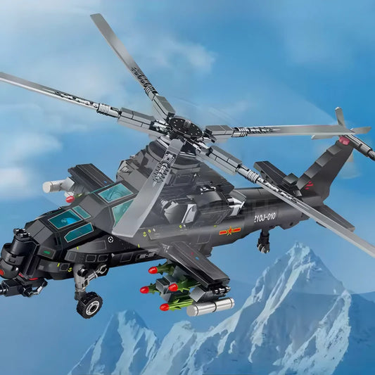 Z-10 Attack Helicopter | 704pcs