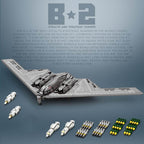 B2 Strategic Bomber | 2064pcs