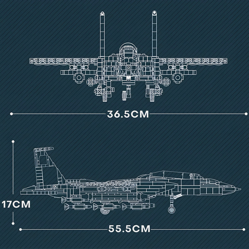 F-15 Strike Eagle | 2216pcs