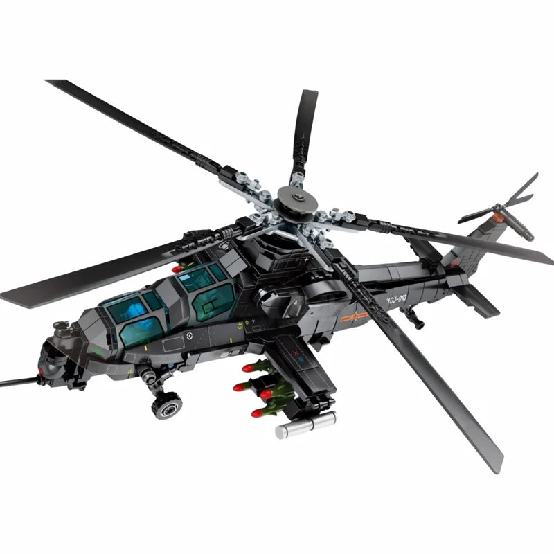 Z-10 Attack Helicopter | 704pcs