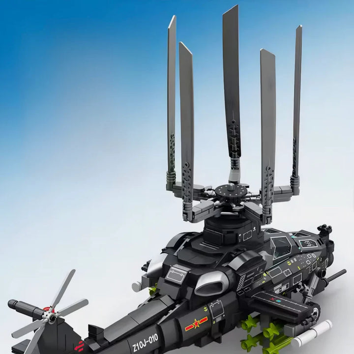 Z-10 Attack Helicopter assembled
