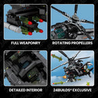 Z-10 Attack Helicopter | 704pcs