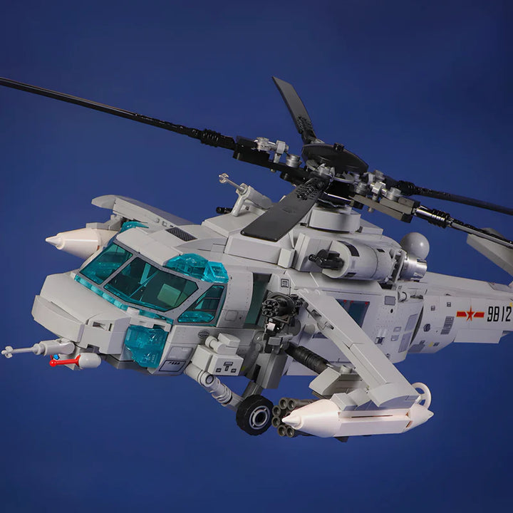 Z-20 Attack Helicopter assembled