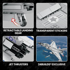 F-16 Fighter Jet | 1462pcs