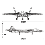 SU-57 Stealth Fighter | 1456pcs